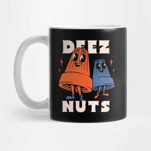 DEEZ NUTS | Funny wire connectors Electrician meme Mug